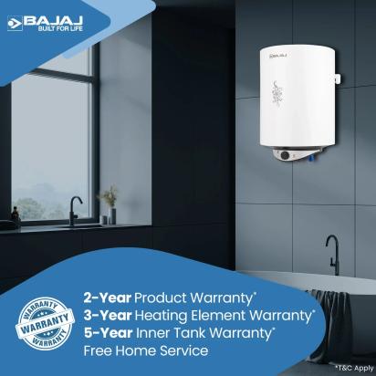 Bajaj Edrea - Water Heater 25L by Bajaj : Colours available: White 9 4
