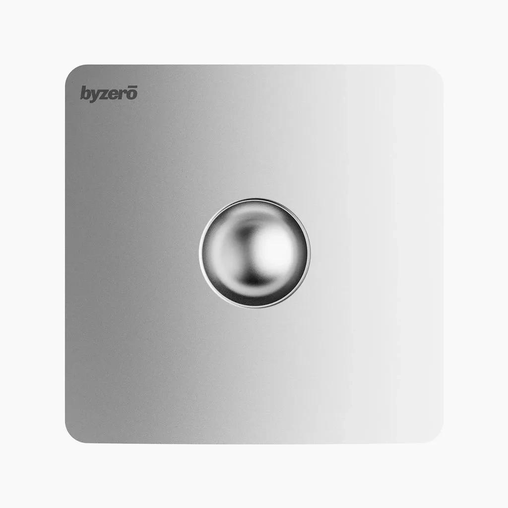 ByZero Pench Bagheera Axial Flow Ventilator Fan - Metallic Silver - 6 Inch