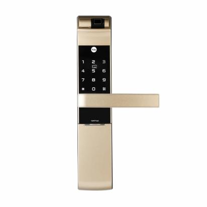YDM 7116A Smart Lock - Champagne Gold by Yale