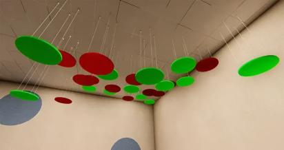 Anutone Ekcel Strand Clouds - Baffle Ceiling by Anutone : Colours available: BurlyWood
