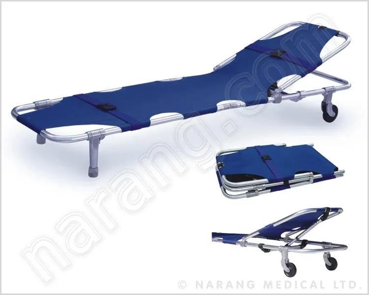 Narang Medical HF5014 : Stretcher Single Fold With Adjustable Back Rest