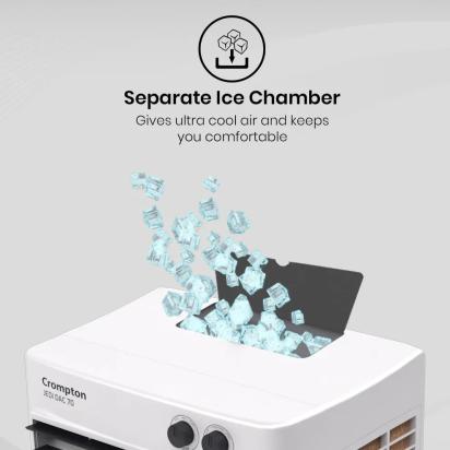Crompton Jedi DAC Air Cooler - 70-L by Crompton : Colours available: Black, White 9 2