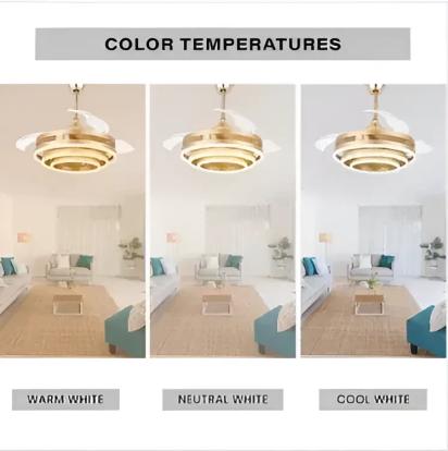 Glimmora Lustro Chandelier Ceiling Fan With Remote Control by Glimmora 22 7