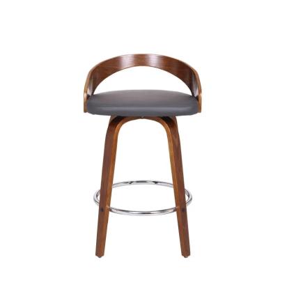 Wooden High Bar Stool by Aadinath Furniture : Colours available: WoodyBrown 2 1