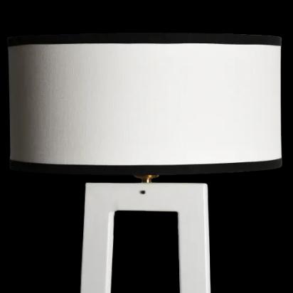 The Living Influence Minimalist White Floor Lamp 2