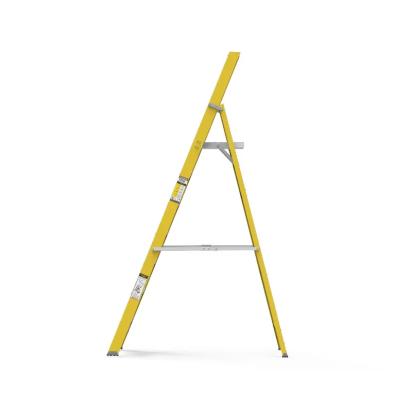 Youngman Y-Access FRP Fiberglass Swing Type - Platform Ladder 8352 by Y Equipment Services : Colours available: Yellow 2 2