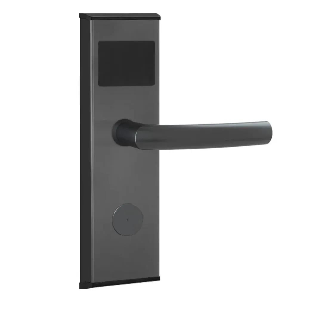 jenix Hotel Lock digital smart RFID card BLE hotel room door lock TTLock mobile app hotel managment system compatible lock JX HT 777 -Black Color 1