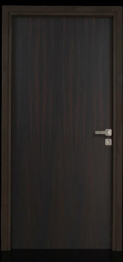 Ferodoor Veneered doors - FDDV – 0604 – Smoked Mansonia by Ferodoor : Colours available: Black