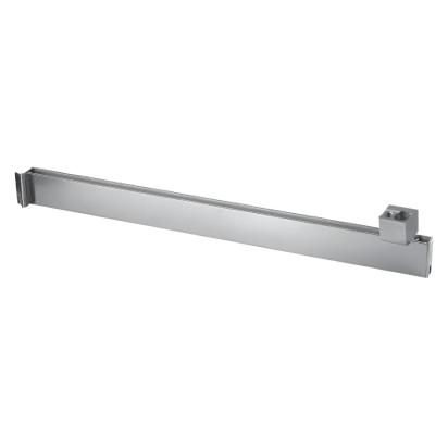 Ozone Upper Fixing Door Strip | Finish: Satin Stainless Steel by Ozone : Colours available: Silver