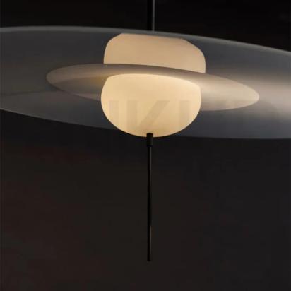 Ankur Solara LED Hanging Light Mid Century Modern Pendant Light by Ankur : Colours available: White 14 4