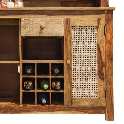 Daywithwood Mango Wood Bar Cabinet by Day With Wood : Colours available: Brown 7 5
