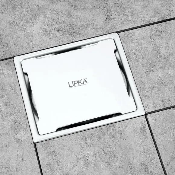 Lipka Yellow Exclusive Square Floor Drain (6 x 6 Inches) with Cockroach Trap 4