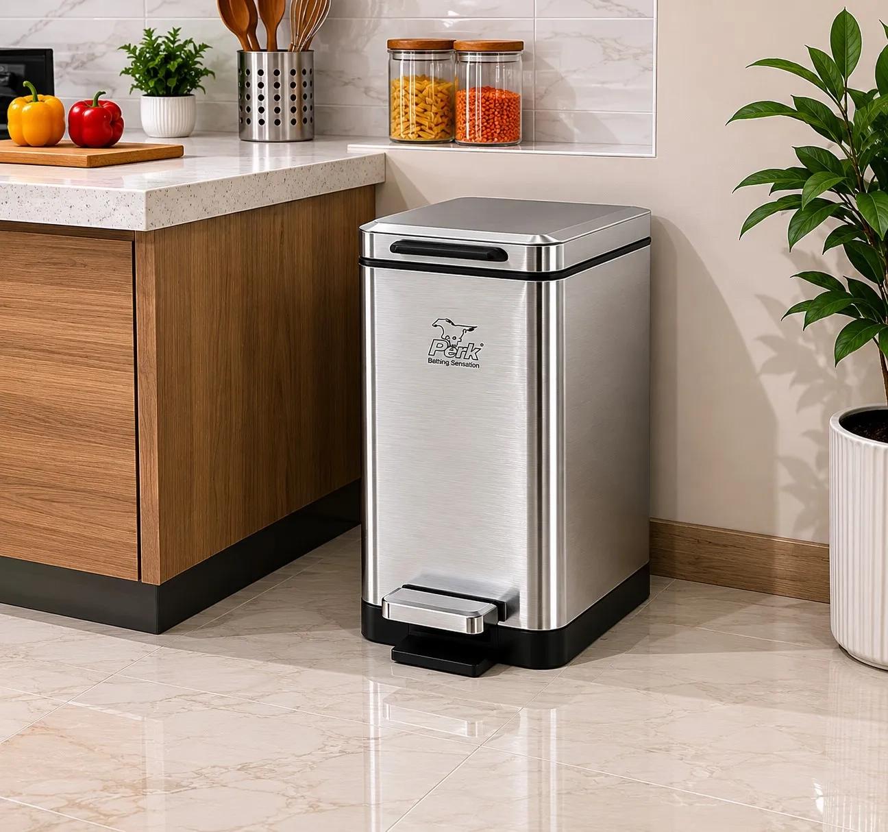 Perk Ecosilm Dustbin 6L