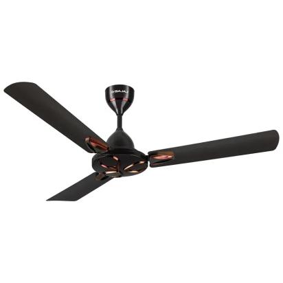 Bajaj Novella 9EE 900mm Ceiling Fan - Elegant Brown by Bajaj : Colours available: WoodyBrown