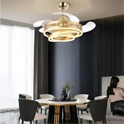 Glimmora Lustro Chandelier Ceiling Fan With Remote Control by Glimmora 20 5