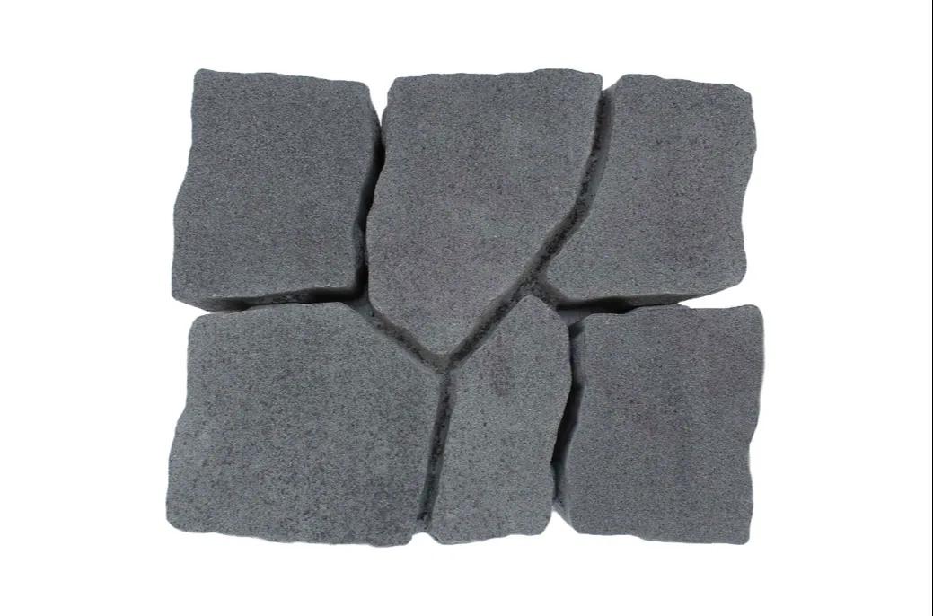 Basant Betons Polygon Beauty Pavers - Grey Black Blended
