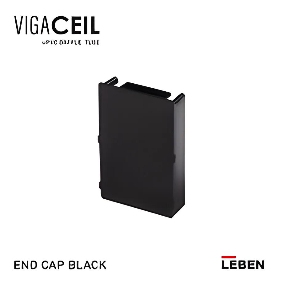Leben End Cap Black