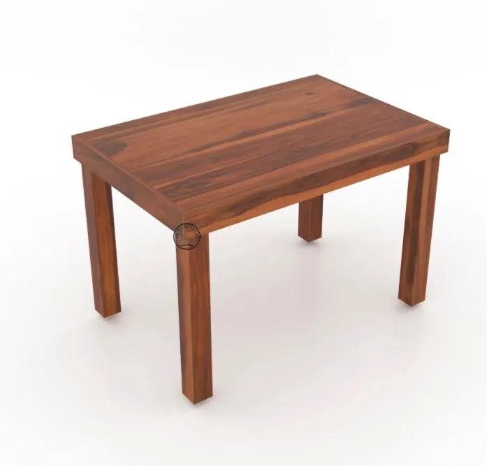 Barzisn Sheesham Wood Dining Table 4 Seater Set With Chairs 4