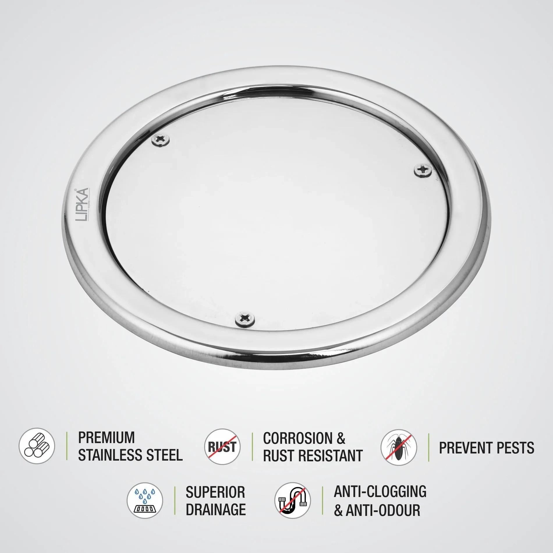 Sweep Out Round Floor Drain (5 inches) 2