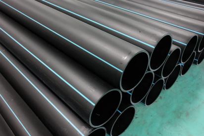 Rajkee HDPE Pipe For Water Supply by Rajkee Pipes : Colours available: Black