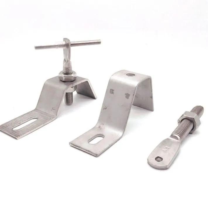 Real Ferro SS Drywall Stone Cladding Clamp 1