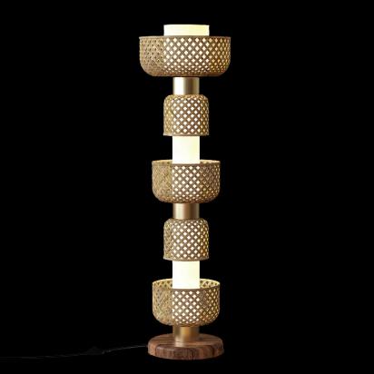 The Living Influence Metamorphosis Floor Lamp ADBDB 2