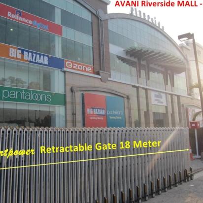 Smart Power Motorised Retractable Gates by Smartpower : Colours available: Silver 2 2