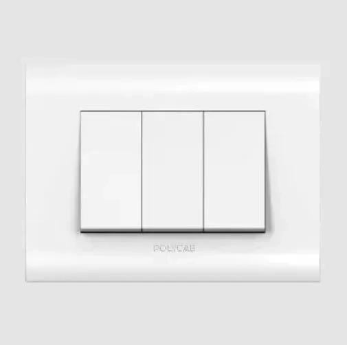 Polycab Curl - 12m Grid Frame + Cover Curl White Levana