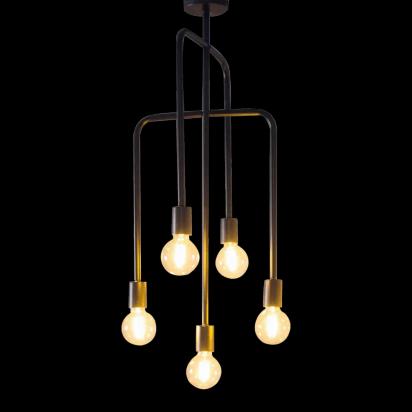The Living Influence Blackbird 5 Light Chandelier 1