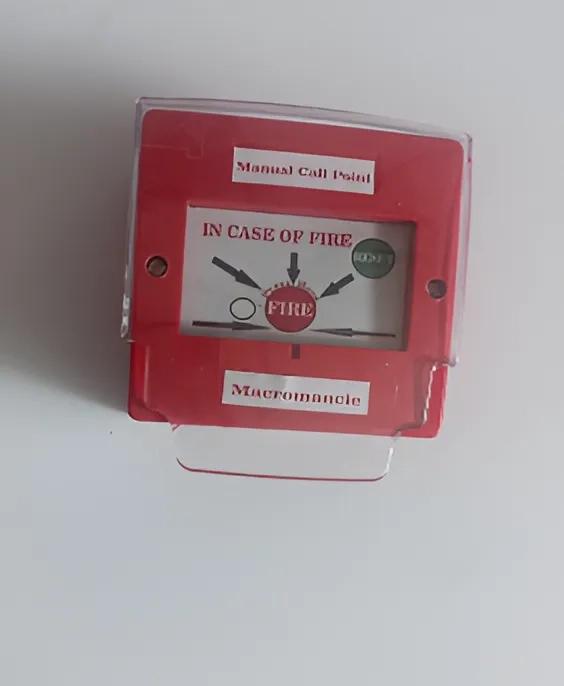 Macromancie Manual Call Point – MCP in ABS Housing for Conventional Fire Alarm System 1