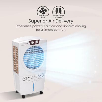 Crompton Avancer Dac Air Cooler -  65-L by Crompton : Colours available: White, Purple 11 6