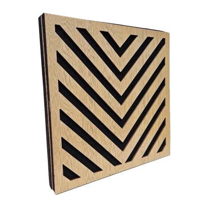 SoundaXe Vertigo Acoustic Panels Douglas Pine by MMT Acoustix