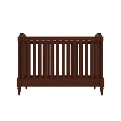 Woodshala Antique Richard Brown Finished Wooden Handmade Cradle 2