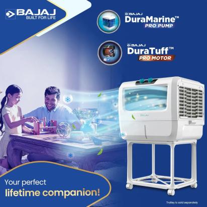 Bajaj Shield Series Vettora 55 - Air Cooler by Bajaj : Colours available: White 9 4