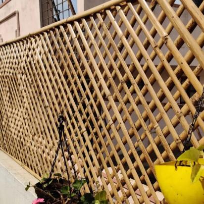 Justfence Bambo Fence by Justfence : Colours available: Wheat 2 2