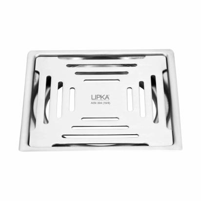 Lipka Green Exclusive Square Flat Cut Floor Drain (6 x 6 Inches)