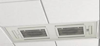 Bria Hydronic Terminal Unit Six way cassette by Bria : Colours available: White