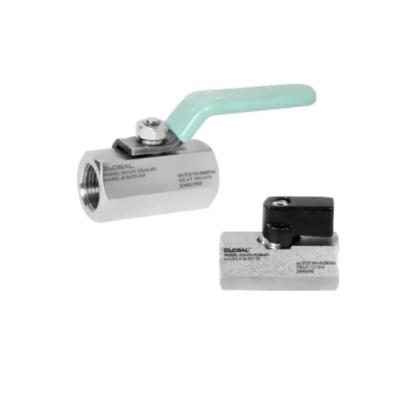 Global Mini Ball Valve by Global Valves & Fittings : Colours available: Chrome