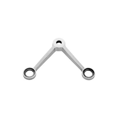 Ozone 2 Way Spider (90°) | Polished Stainless Steel by Ozone : Colours available: Silver