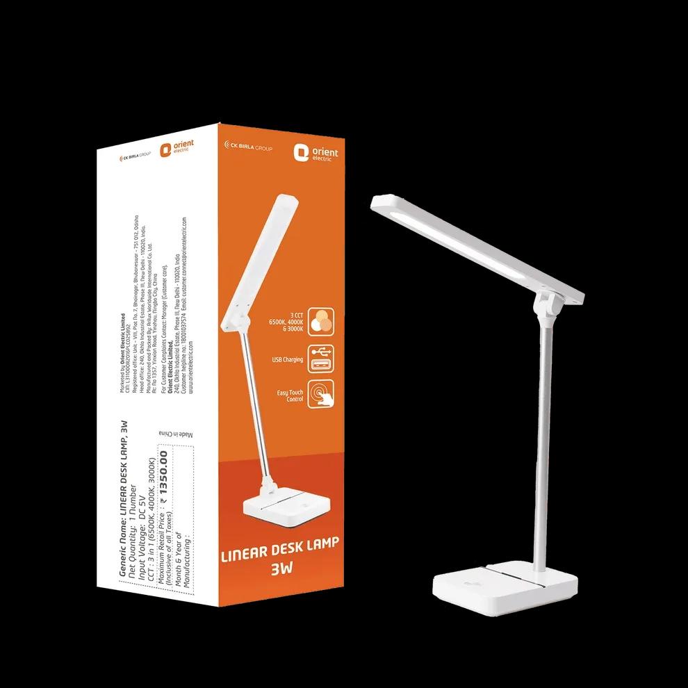 Orient Electric Linear Emergency Desk Lamp 3W 1