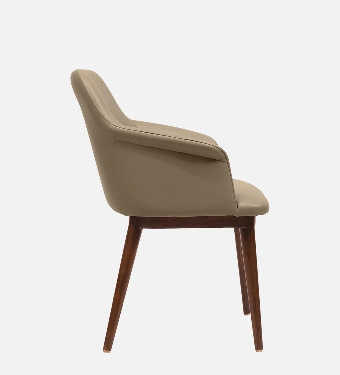 Quito Upholstered Dining Chair - Brown 4