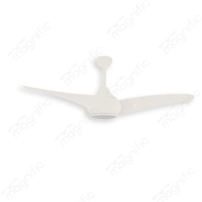 Magnific Windmill – 50″ Modern Ceiling Fan with LED Light | Remote Control - White by Magnific : Colours available: White 4 1