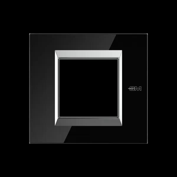 GM Modular Naturalz Exclusive 2 M Cover Plate - PD 02 001 - Black Ice
