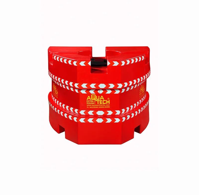 Aqua Tech Plastic Bullnose Barriers