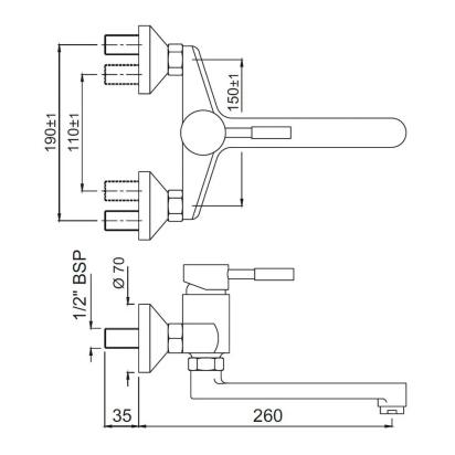 Jaquar Single Lever Sink Mixer - SOL-CHR-6163 by Jaquar : Colours available: Chrome 1 1