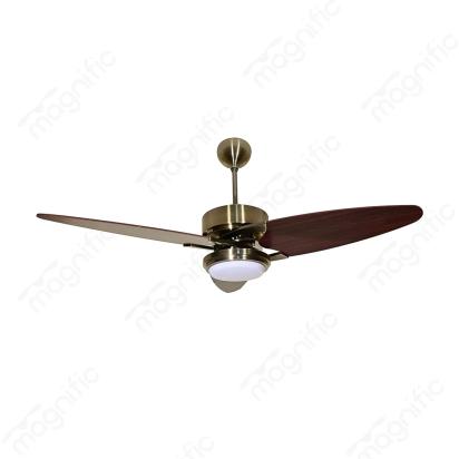 Magnific Airwind – 52″ Modern Ceiling Fan with LED Light for Living Room - Rose Wood by Magnific : Colours available: Rose Gold 3 1