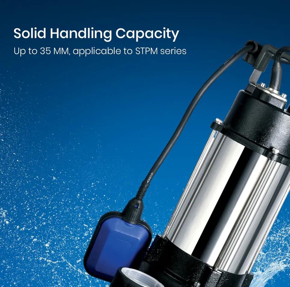 Crompton Sewage Submersible Water Pump STPM22 - 1PH - 15 3