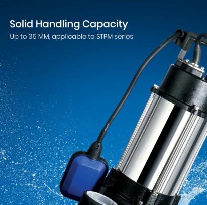 Crompton Sewage Submersible Water Pump STPM22 - 1PH - 15 by Crompton 4 3