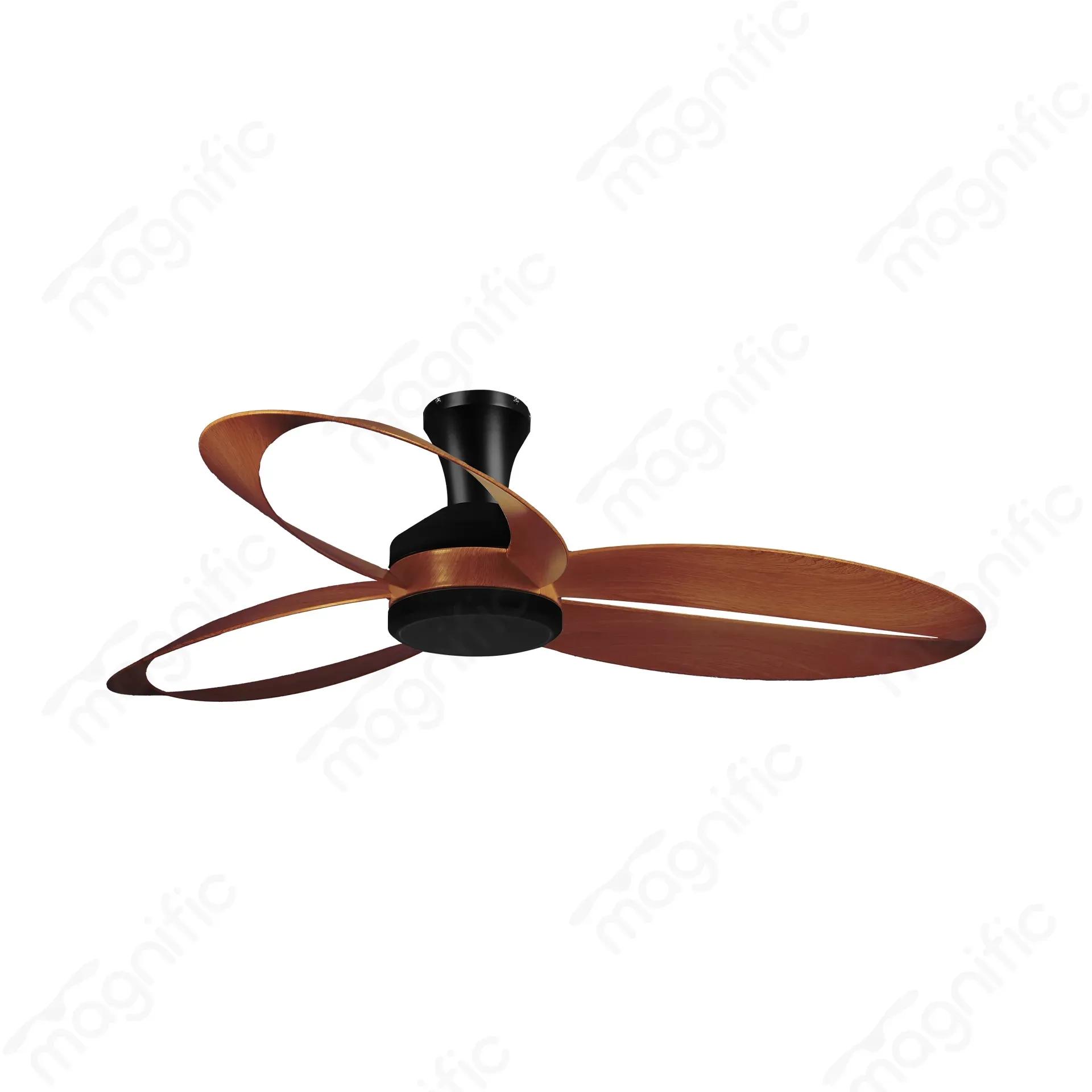 Magnific Maybach – 52” Modern Ceiling Design Fan with Powerful Airflow - Wooden 1