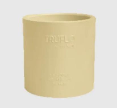 Truflo CPVC Pipes Coupler Plain - CF01000025 by Truflo by Hindware for Hot and Cold Water : Colours available: Yellow